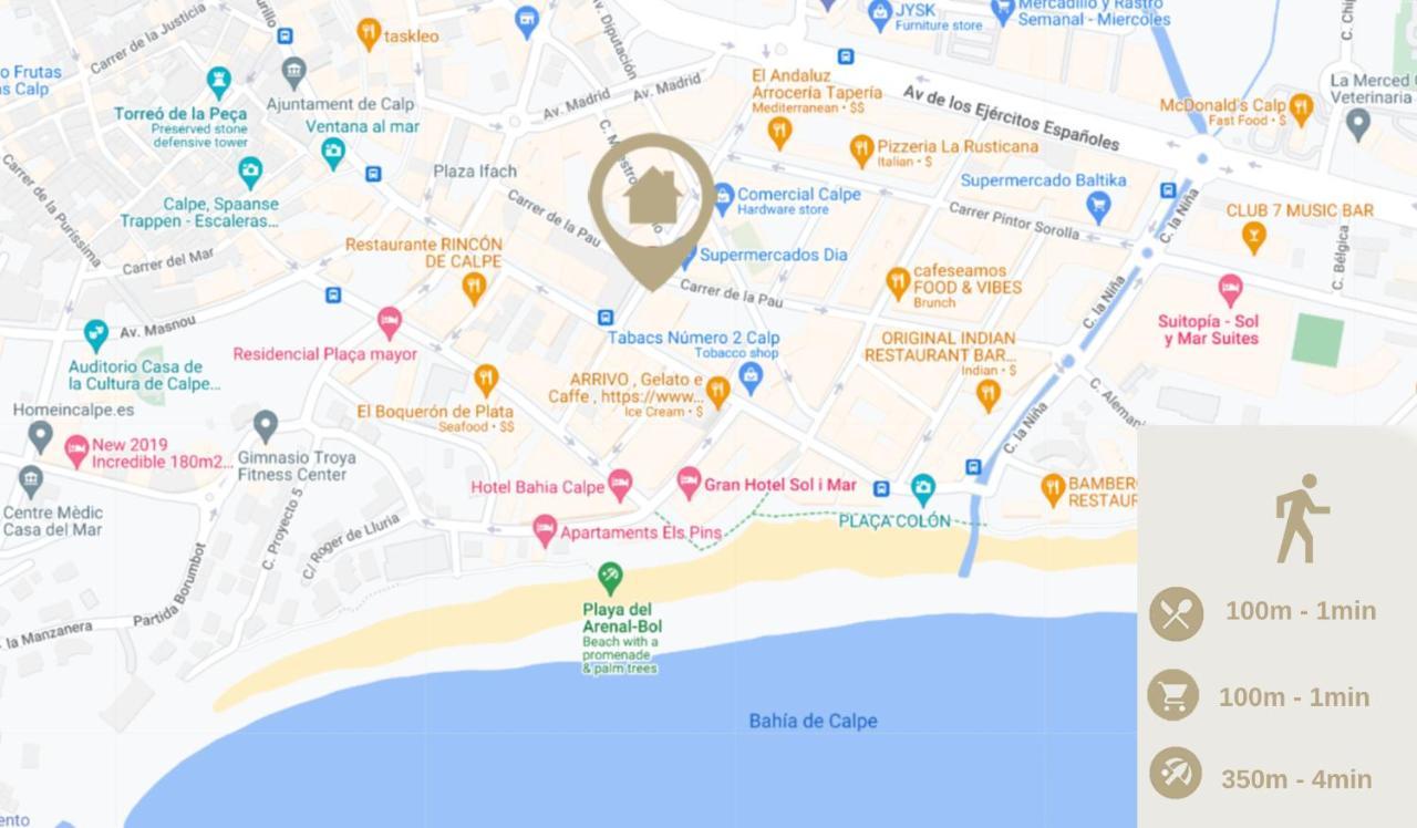 Pondarosa Penthouse 56 - Costa Carpediem Κάλπε Εξωτερικό φωτογραφία
